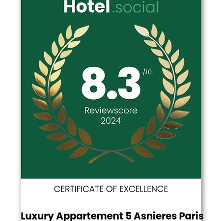 Luxury Appartement 5 Asnieres Paris Ngoại thất bức ảnh