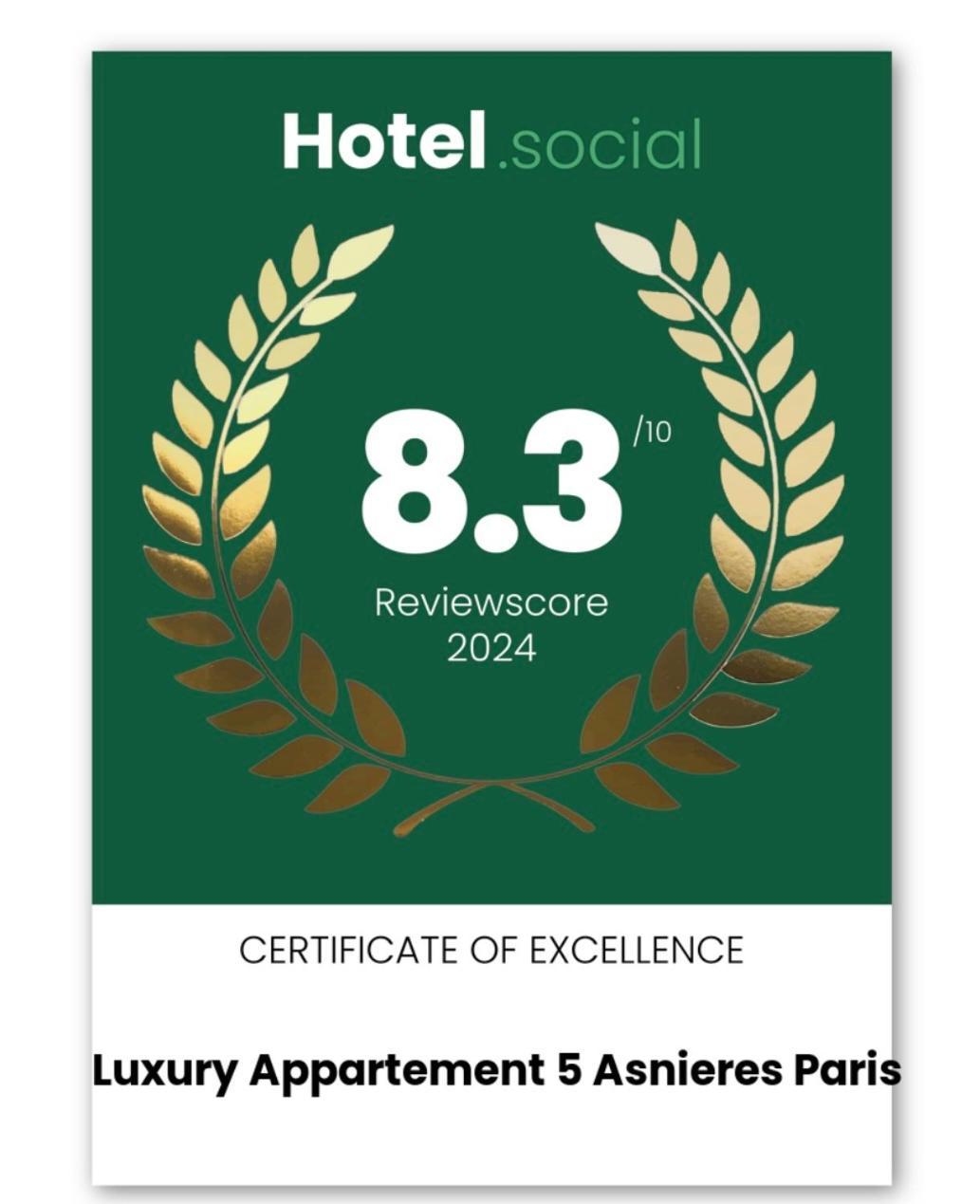 Luxury Appartement 5 Asnieres Paris Ngoại thất bức ảnh